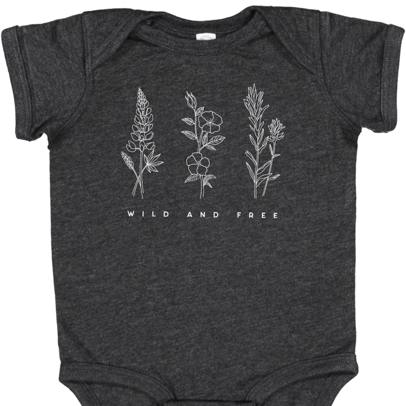 Wild and Free Onesie