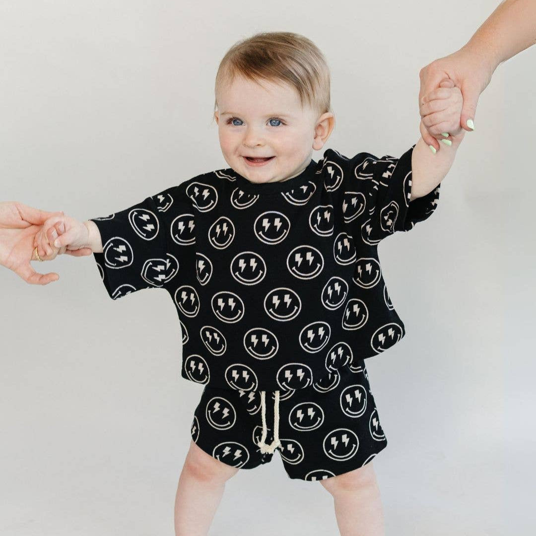 Shorts Set | Electric Smiley