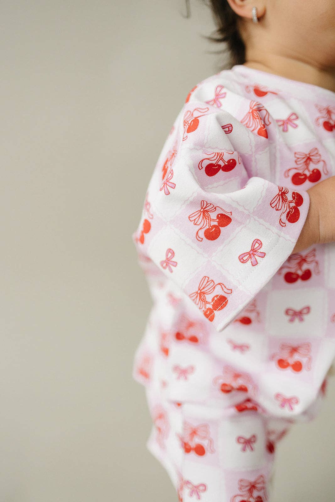 Baby & Kids' Shorts Set | Checkered Cherry