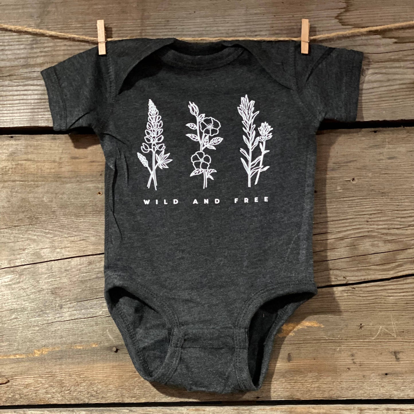 Wild and Free Onesie