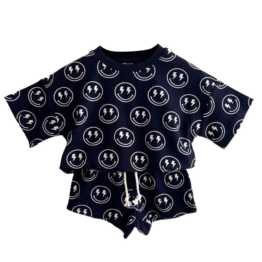 Shorts Set | Electric Smiley