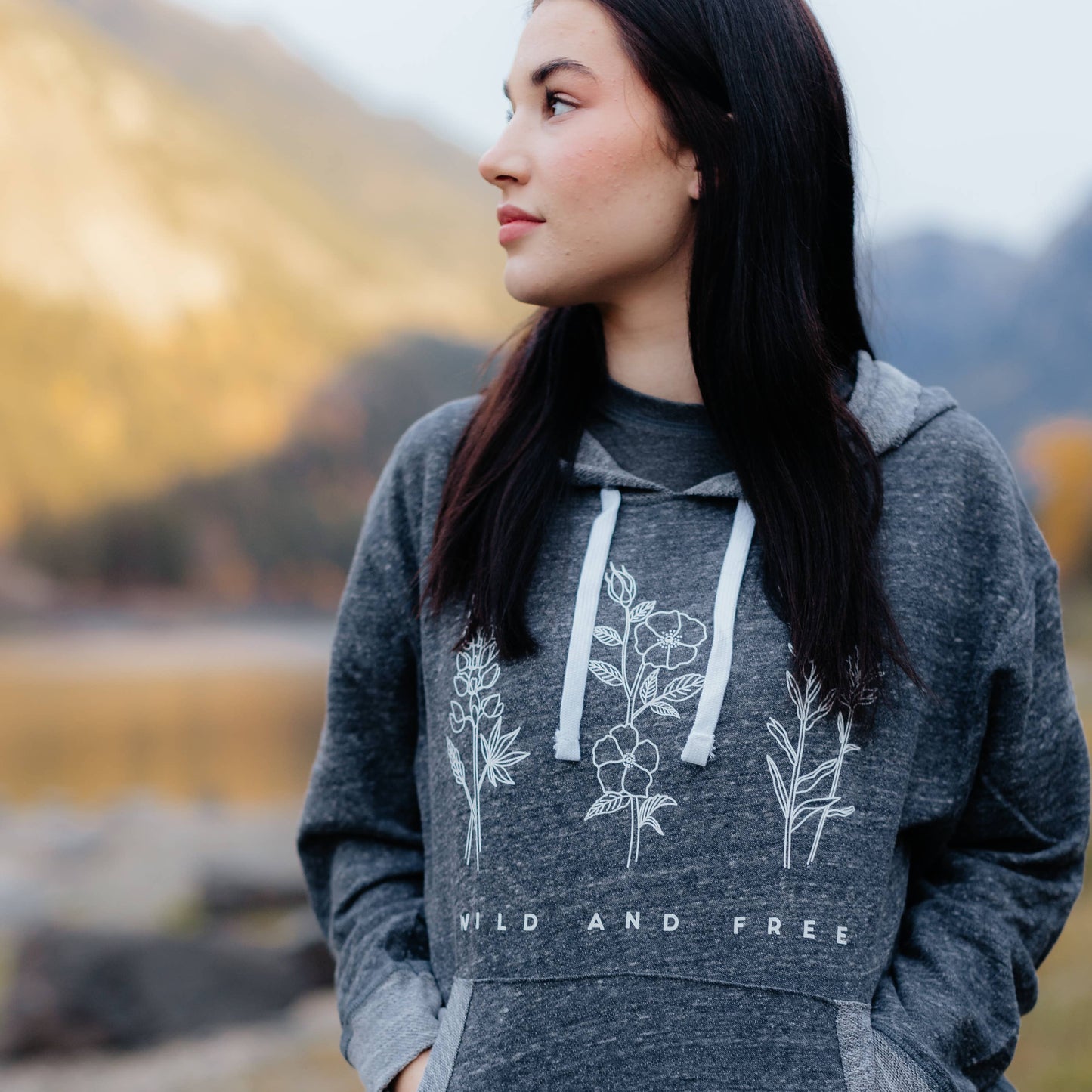 Wild and Free Adult Hoodie