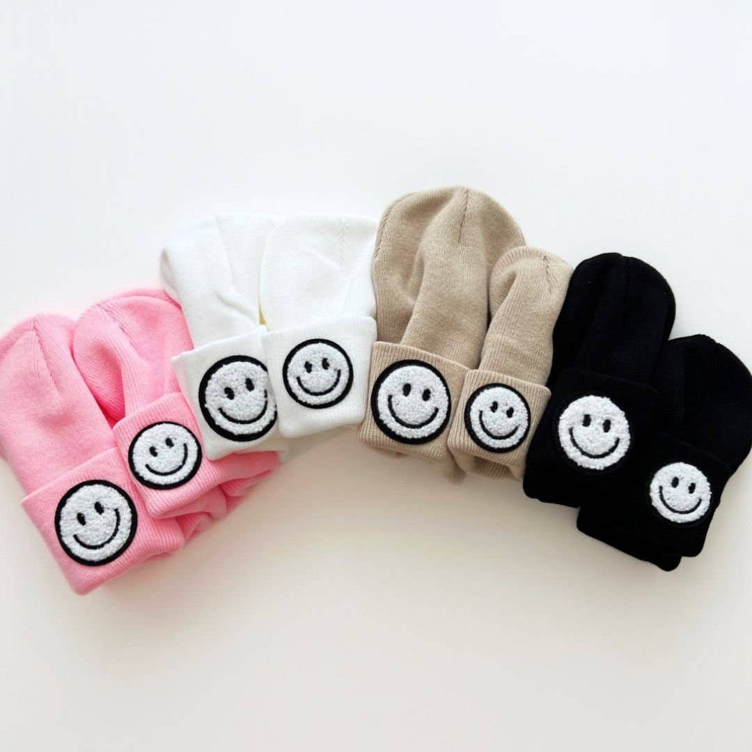 Smiley Baby & Kids' Beanie | Pink